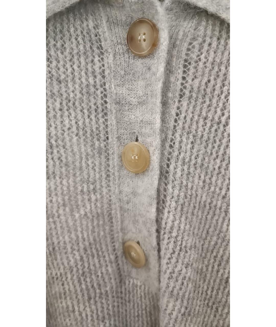 HAIKURE Серый шерстяной джемпер / свитер, фото 4