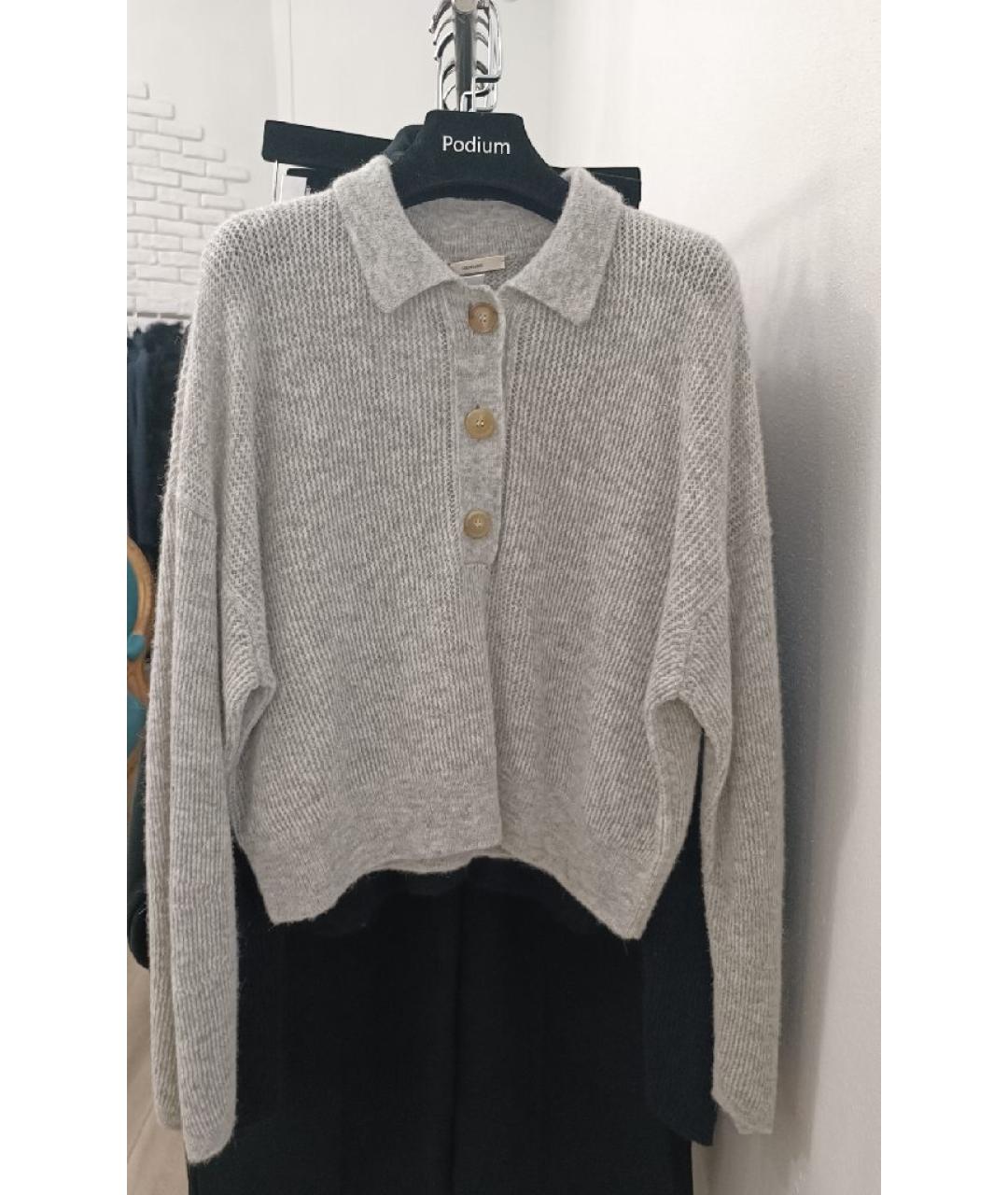 HAIKURE Серый шерстяной джемпер / свитер, фото 9