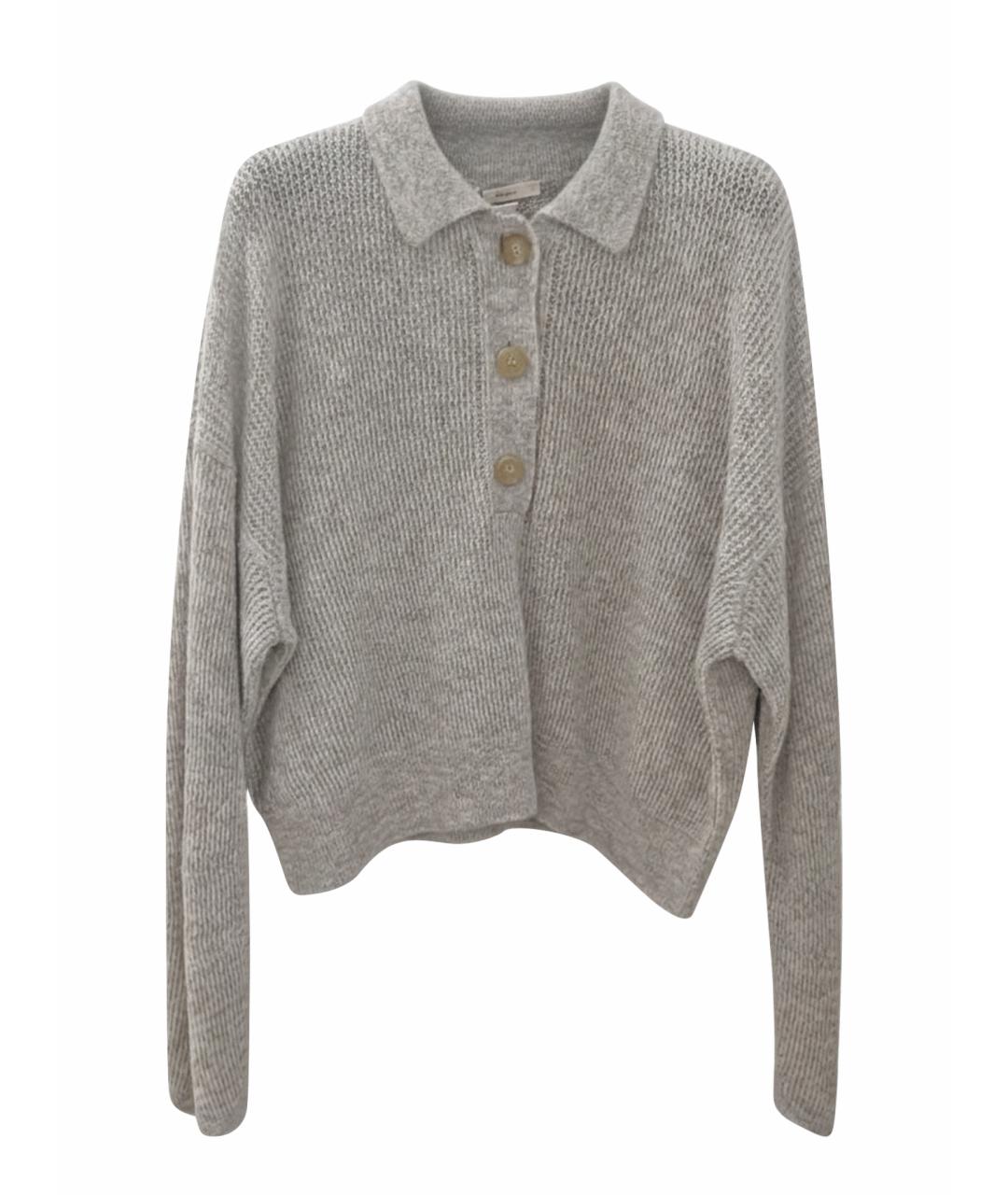 HAIKURE Серый шерстяной джемпер / свитер, фото 1