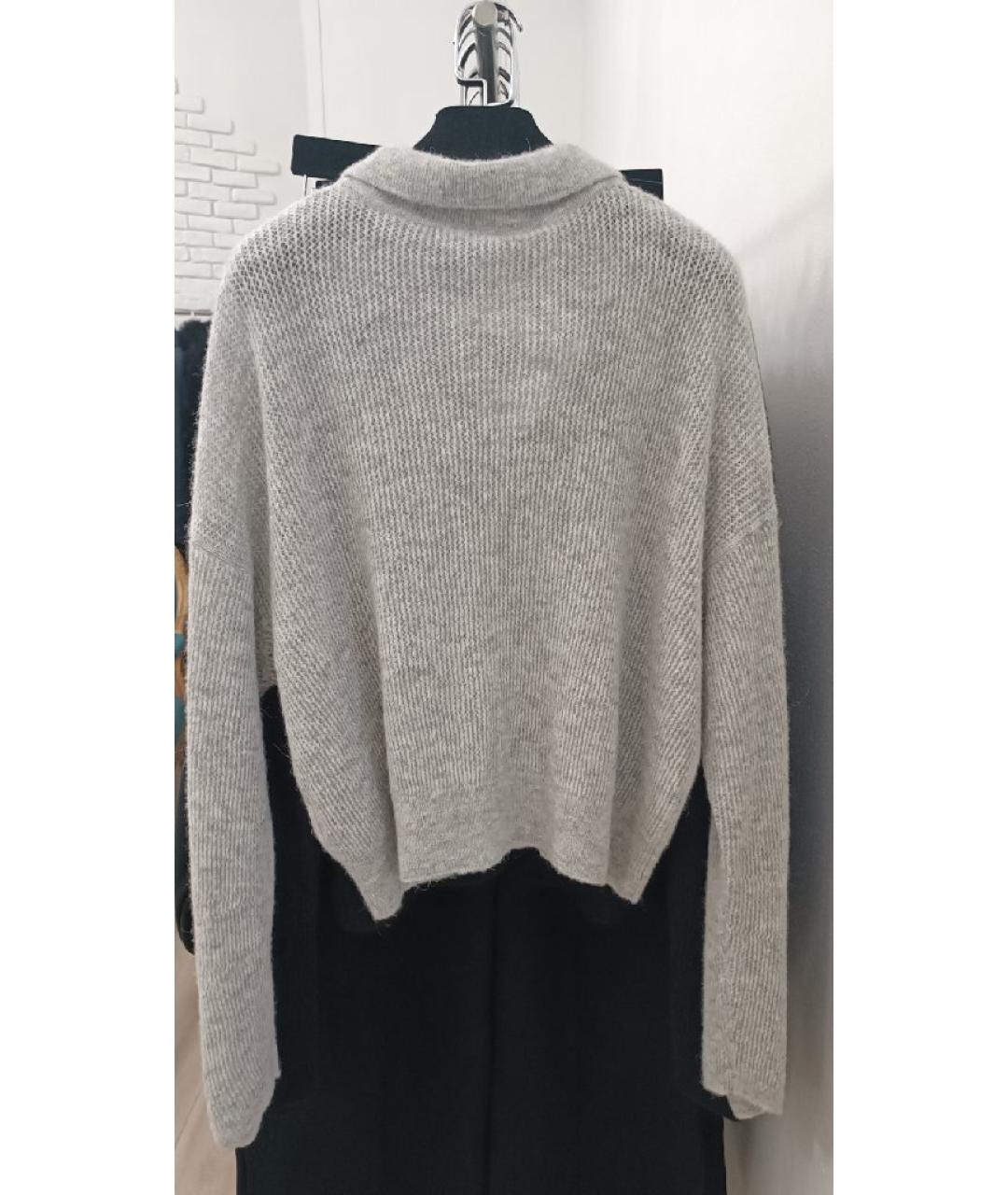 HAIKURE Серый шерстяной джемпер / свитер, фото 2