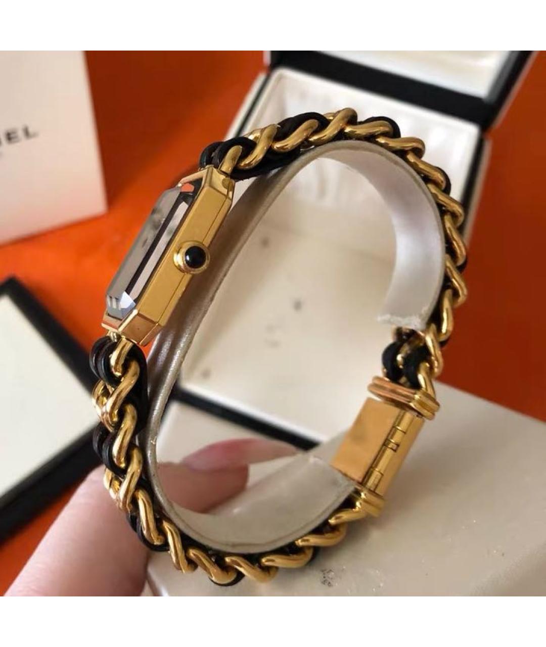 CHANEL Черные часы, фото 5