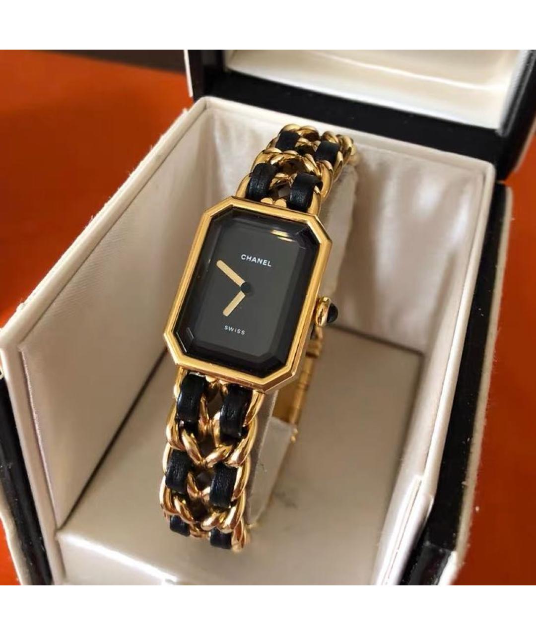 CHANEL Черные часы, фото 3
