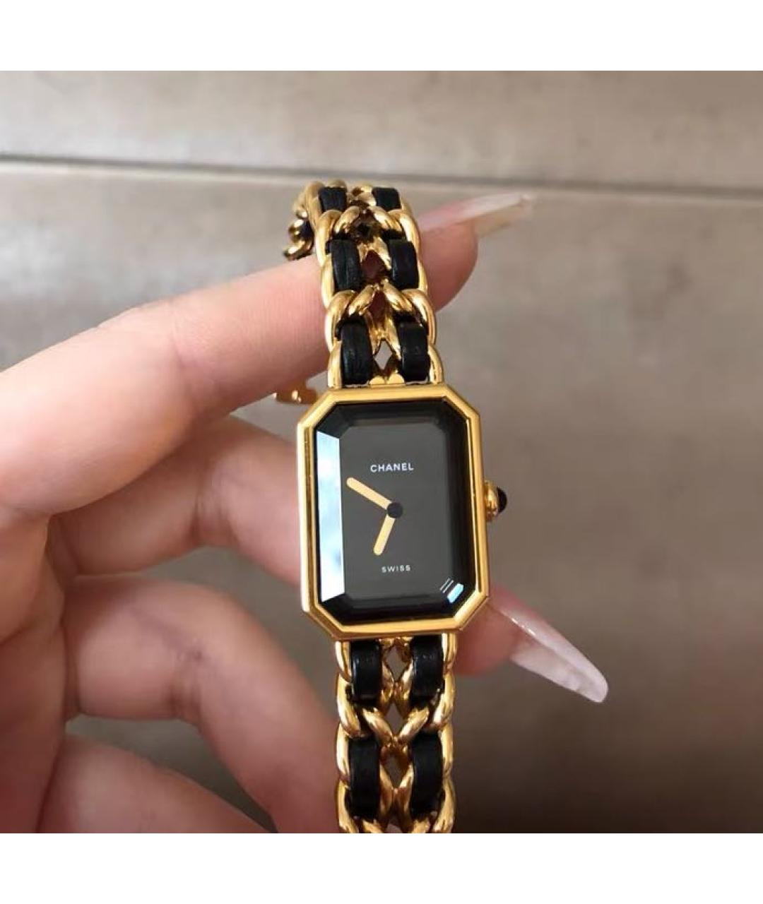 CHANEL Черные часы, фото 7