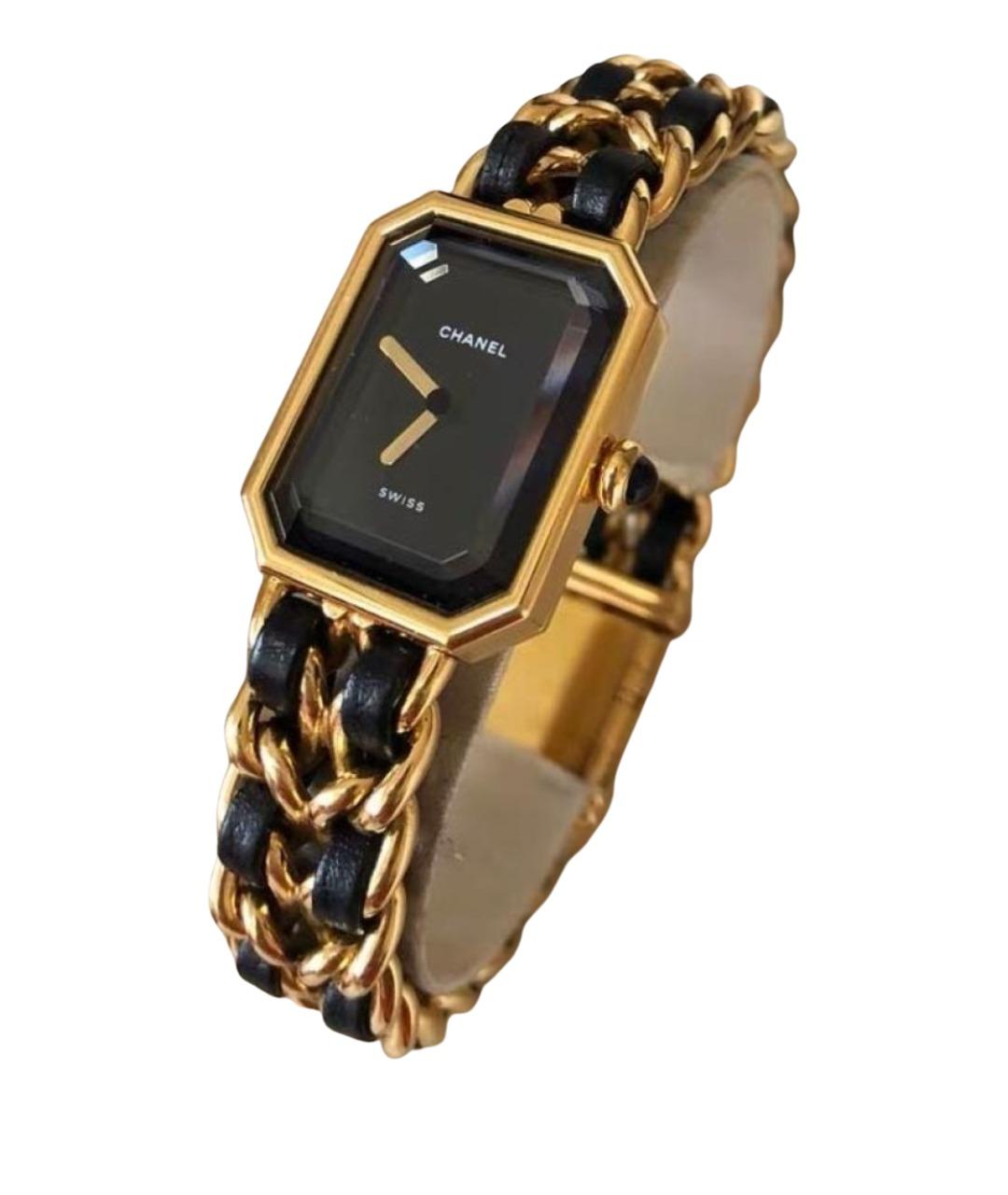 CHANEL Черные часы, фото 1