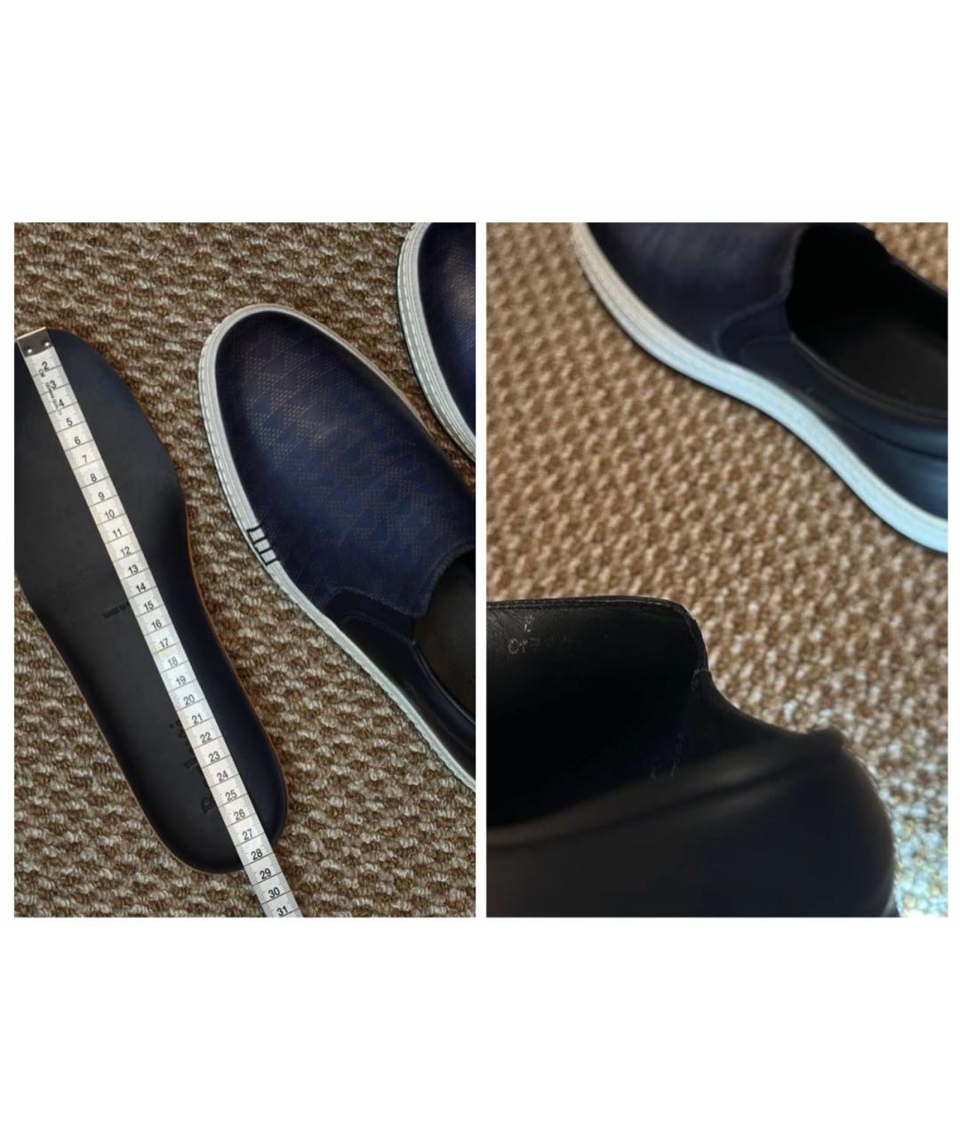 BERLUTI Мульти кожаные слипоны, фото 8