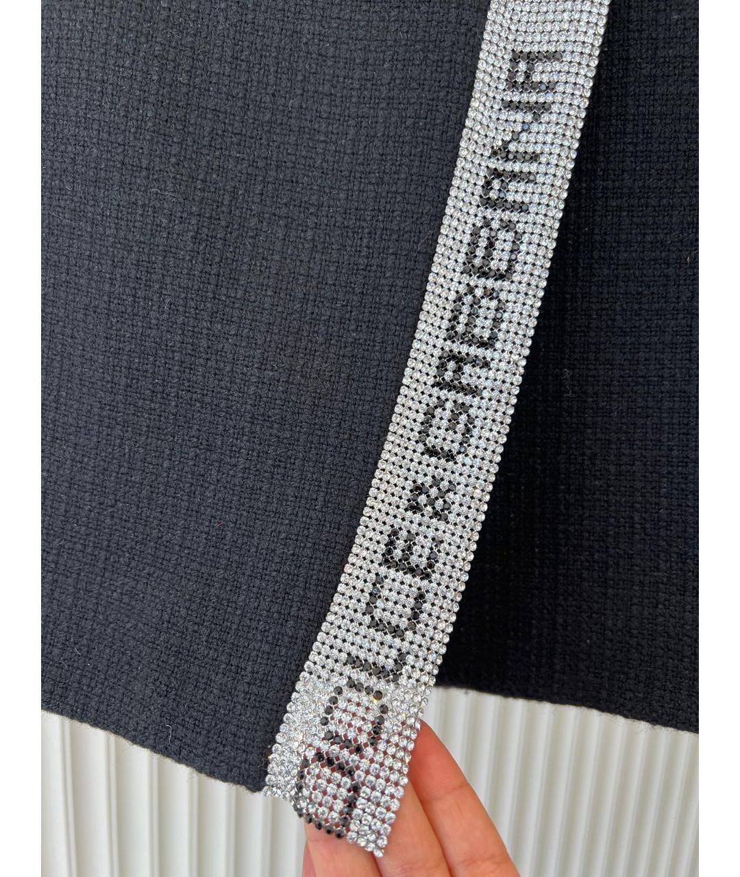 DOLCE&GABBANA Черная юбка миди, фото 3