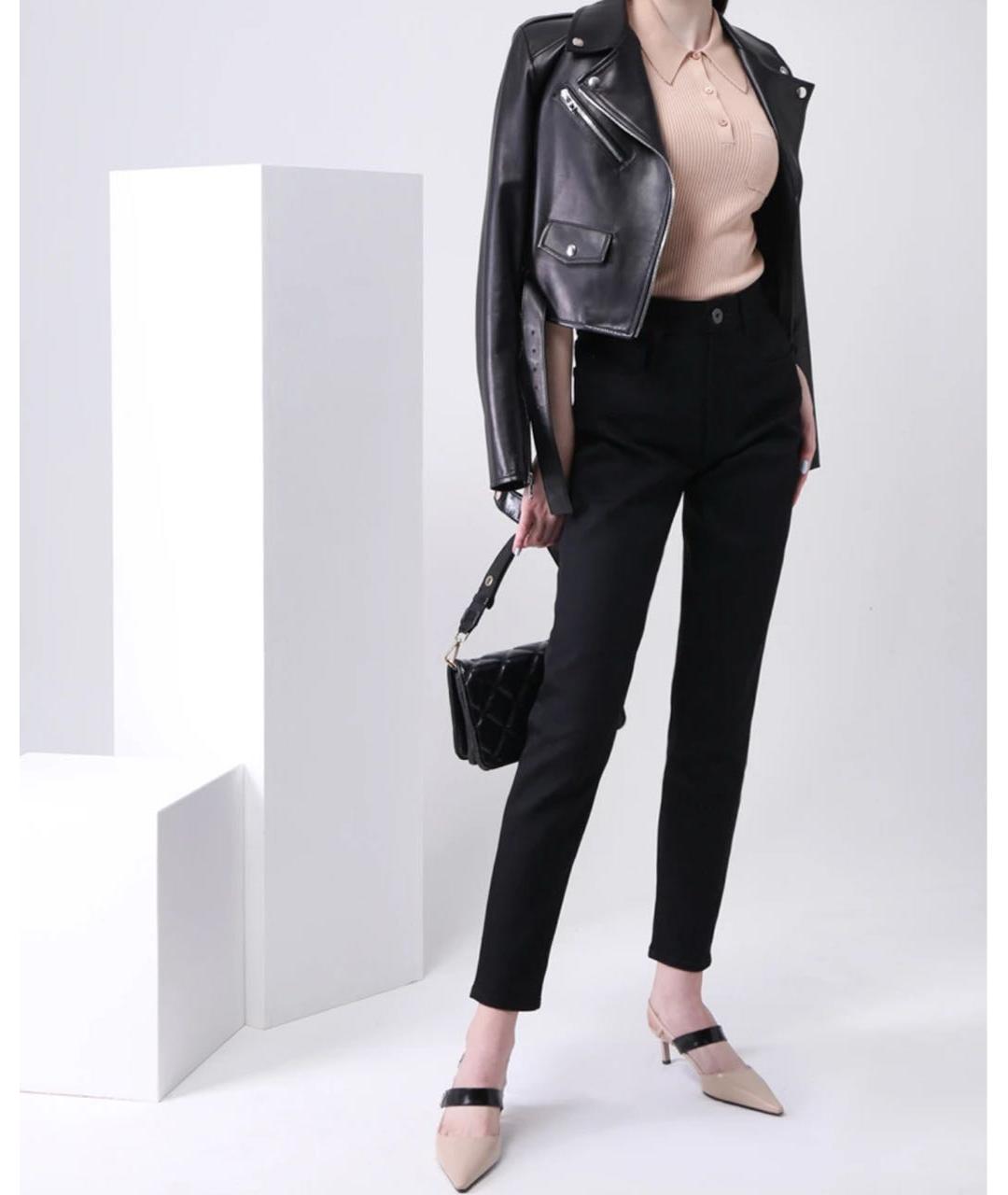 PRADA Черные джинсы слим, фото 4