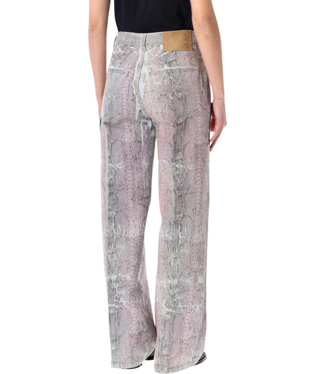 HAIKURE Мульти хлопковые прямые джинсы, фото 3