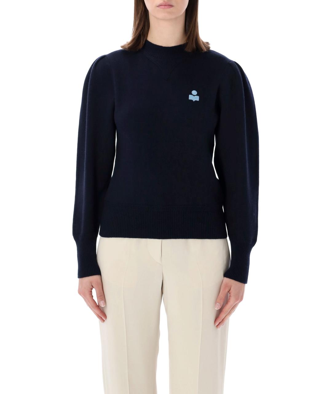 ISABEL MARANT ETOILE Синий хлопковый джемпер / свитер, фото 2