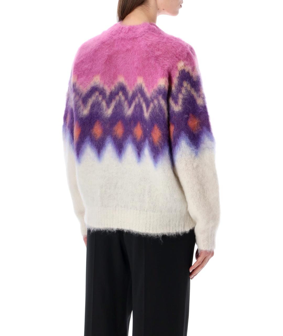 ISABEL MARANT ETOILE Мульти шерстяной джемпер / свитер, фото 3