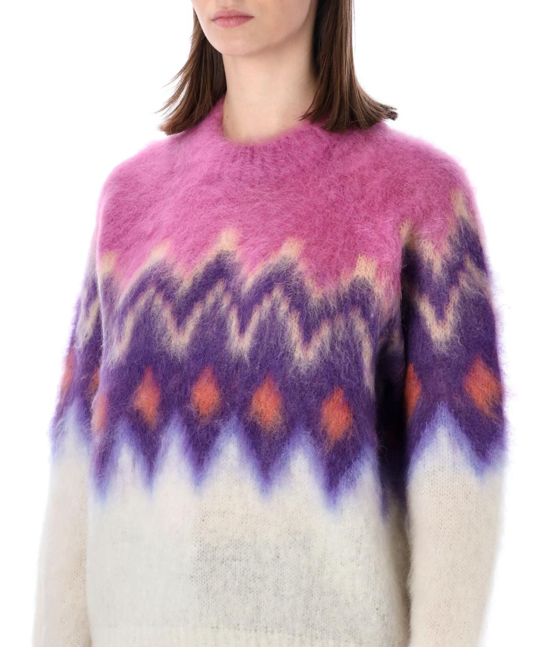 ISABEL MARANT ETOILE Мульти шерстяной джемпер / свитер, фото 4