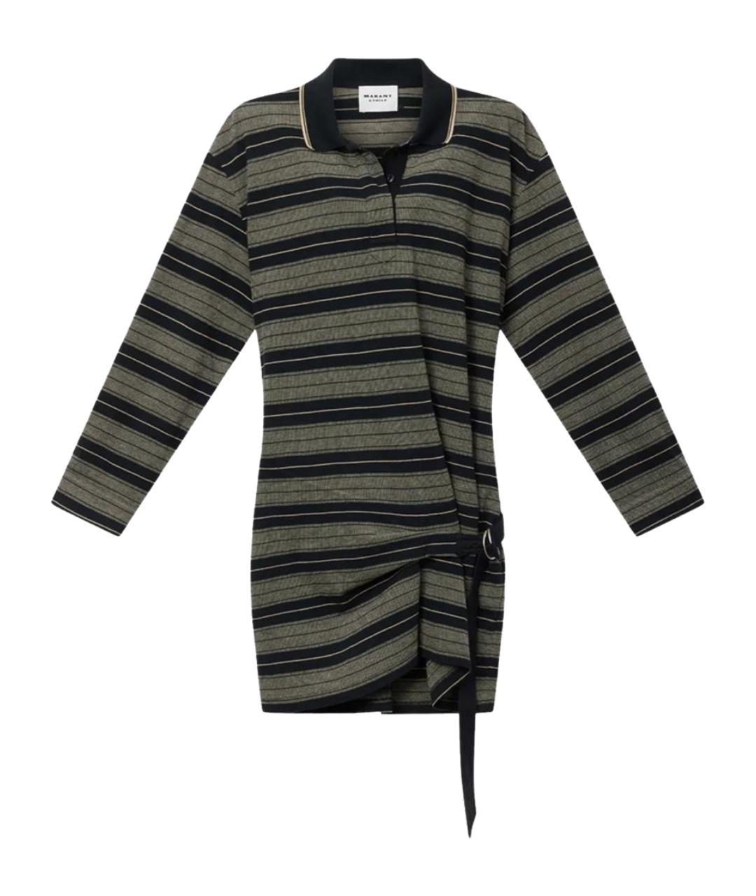 ISABEL MARANT ETOILE Мульти хлопковое повседневное платье, фото 1