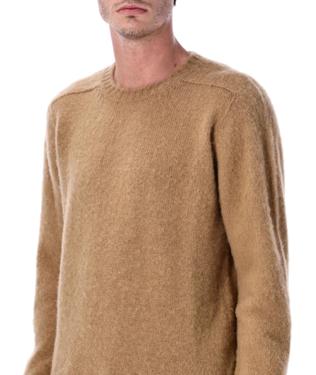 HOWLIN Коричневый шерстяной джемпер / свитер, фото 3