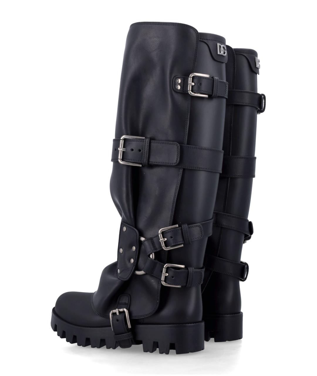 DOLCE&GABBANA Черные сапоги, фото 3