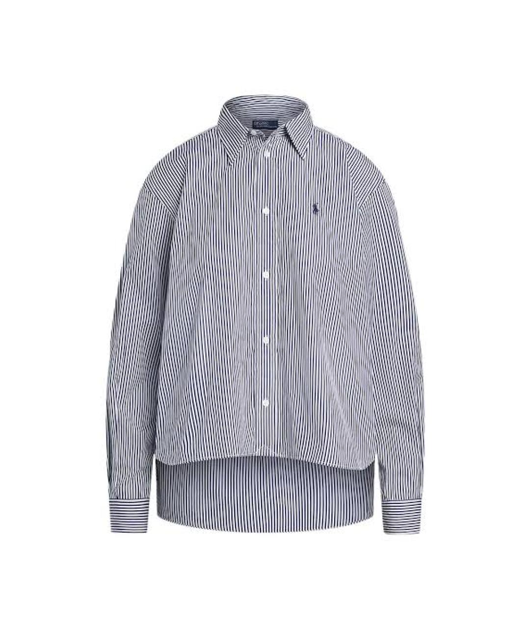 POLO RALPH LAUREN Темно-синяя хлопковая рубашка, фото 1