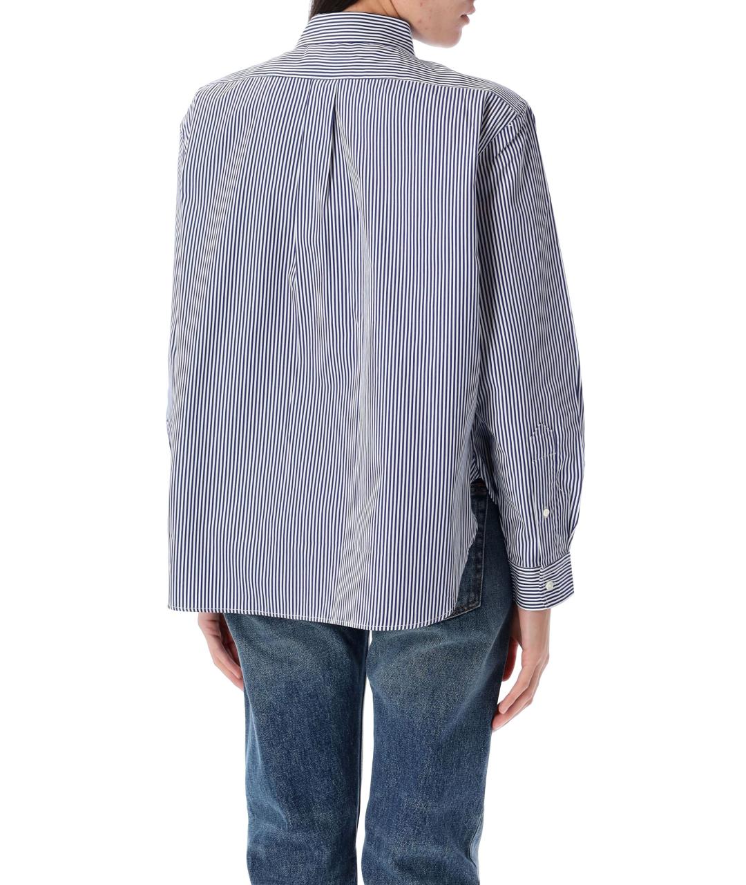 POLO RALPH LAUREN Темно-синяя хлопковая рубашка, фото 2