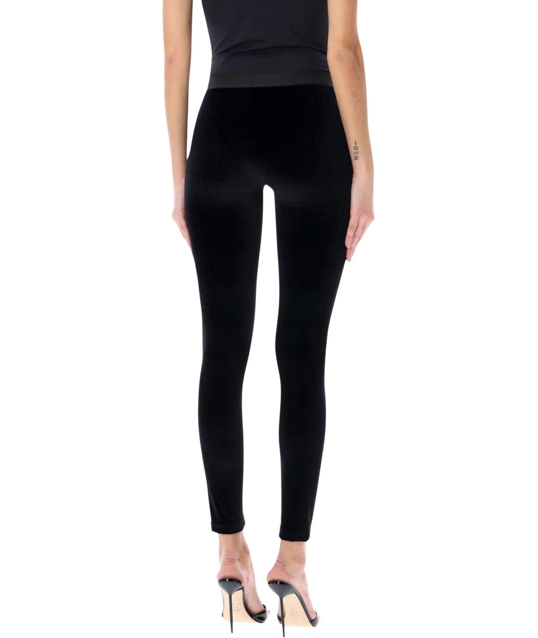 TOM FORD Черные ацетатные леггинсы и велосипедки, фото 2