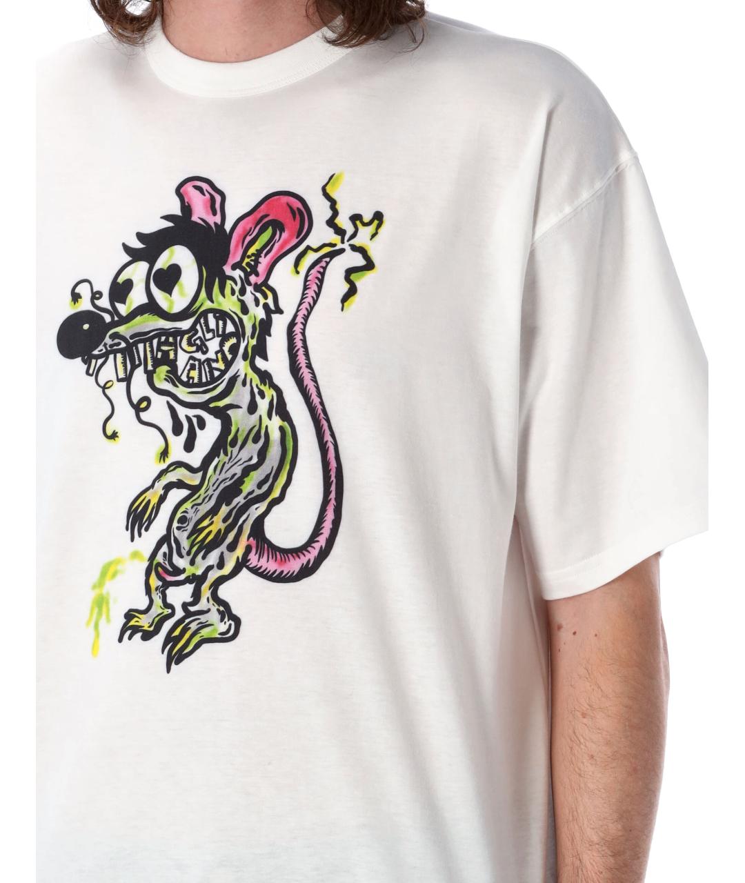 MAGLIANO Белая хлопковая футболка, фото 4