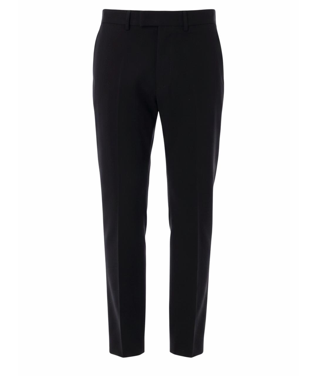 TOM FORD Черные хлопковые повседневные брюки, фото 1