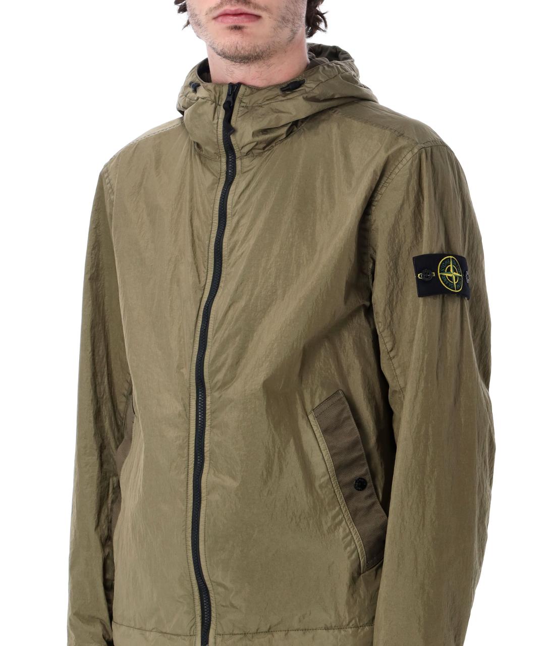 STONE ISLAND Хаки куртка, фото 4
