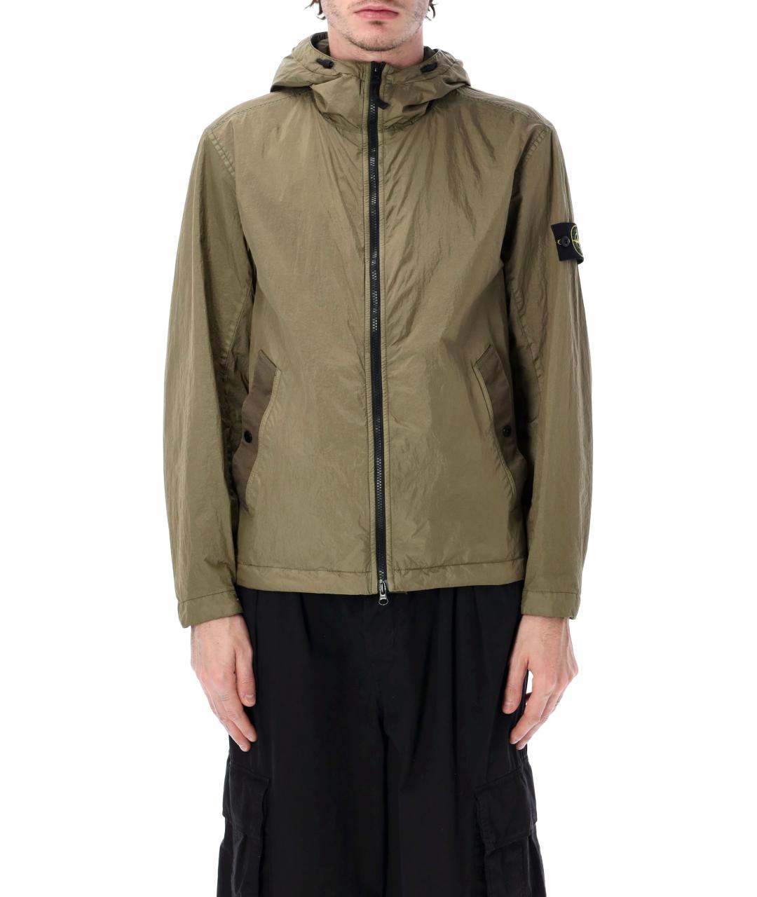 STONE ISLAND Хаки куртка, фото 2