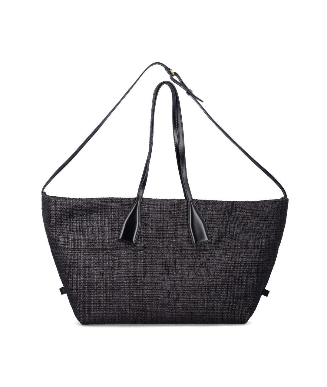 BALMAIN Черная пелетеная сумка через плечо, фото 3