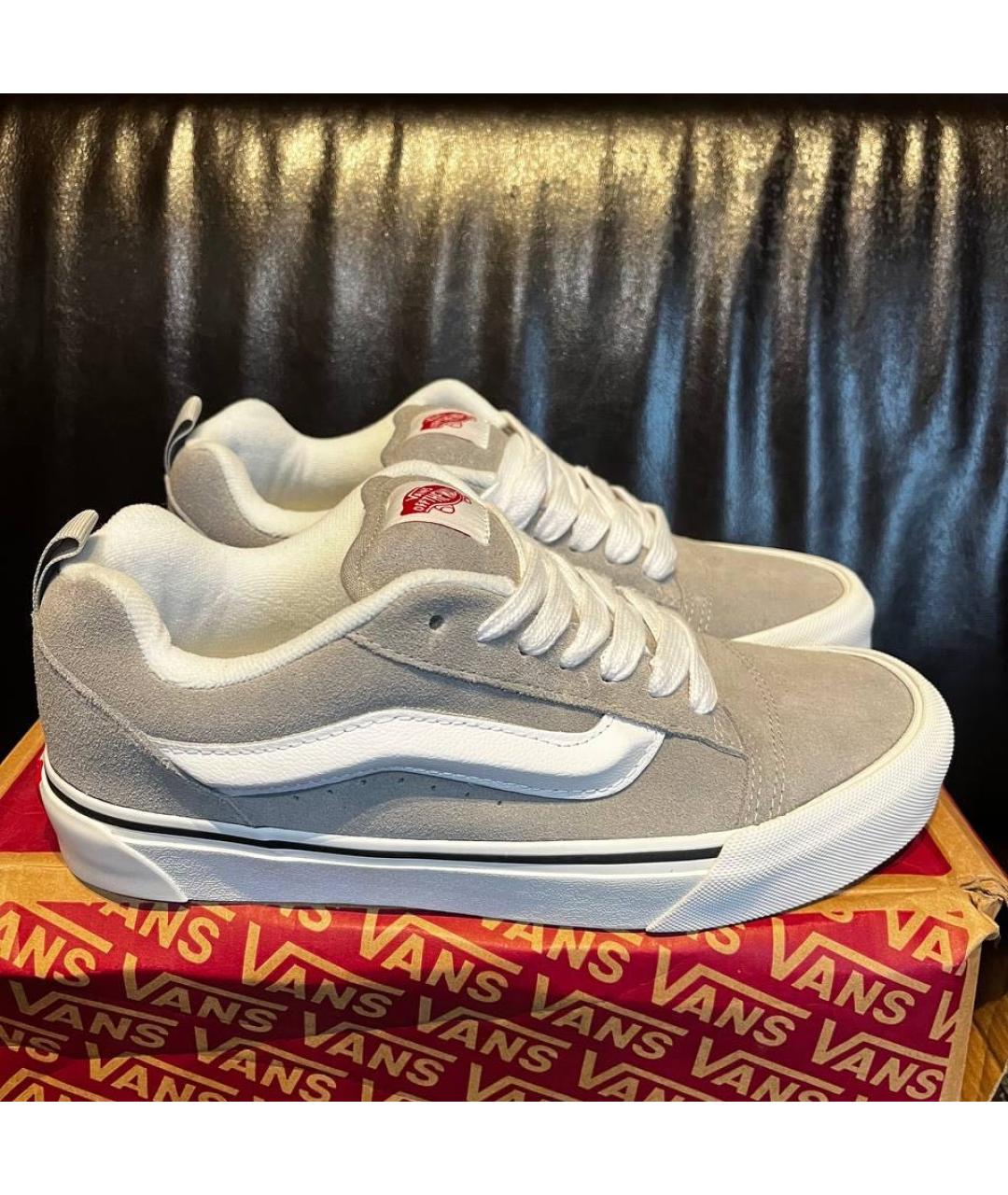 VANS Серые замшевые кеды, фото 3