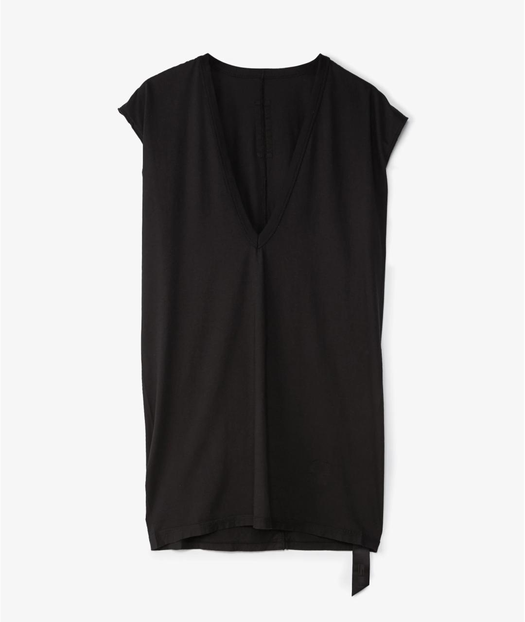 RICK OWENS DRKSHDW Черная хлопковая майка, фото 5