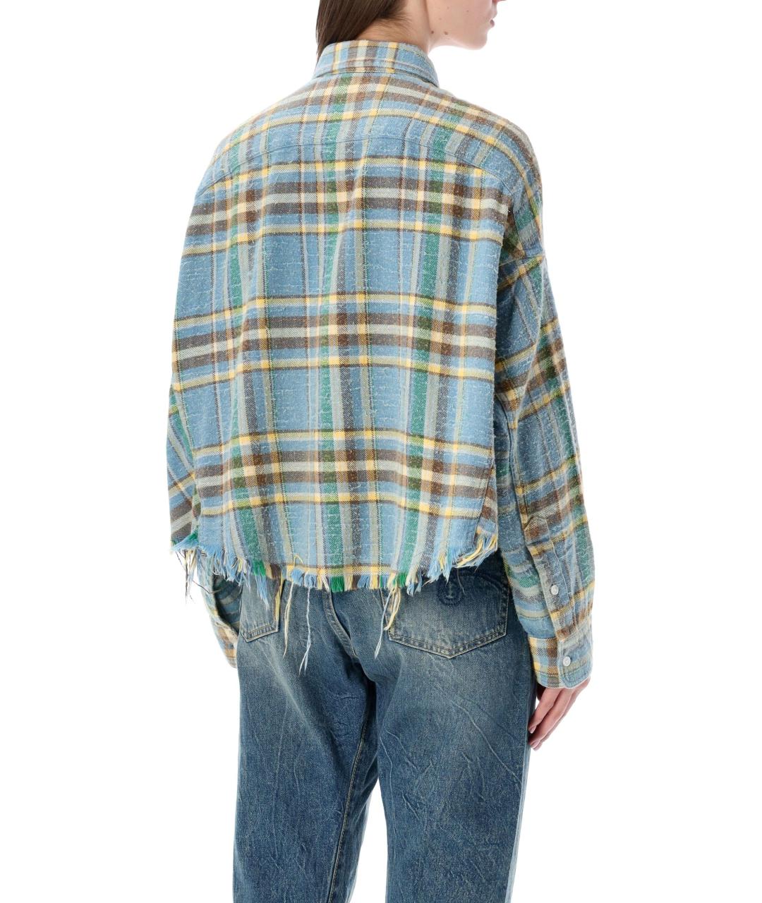 R13 Мульти хлопковая рубашка, фото 3