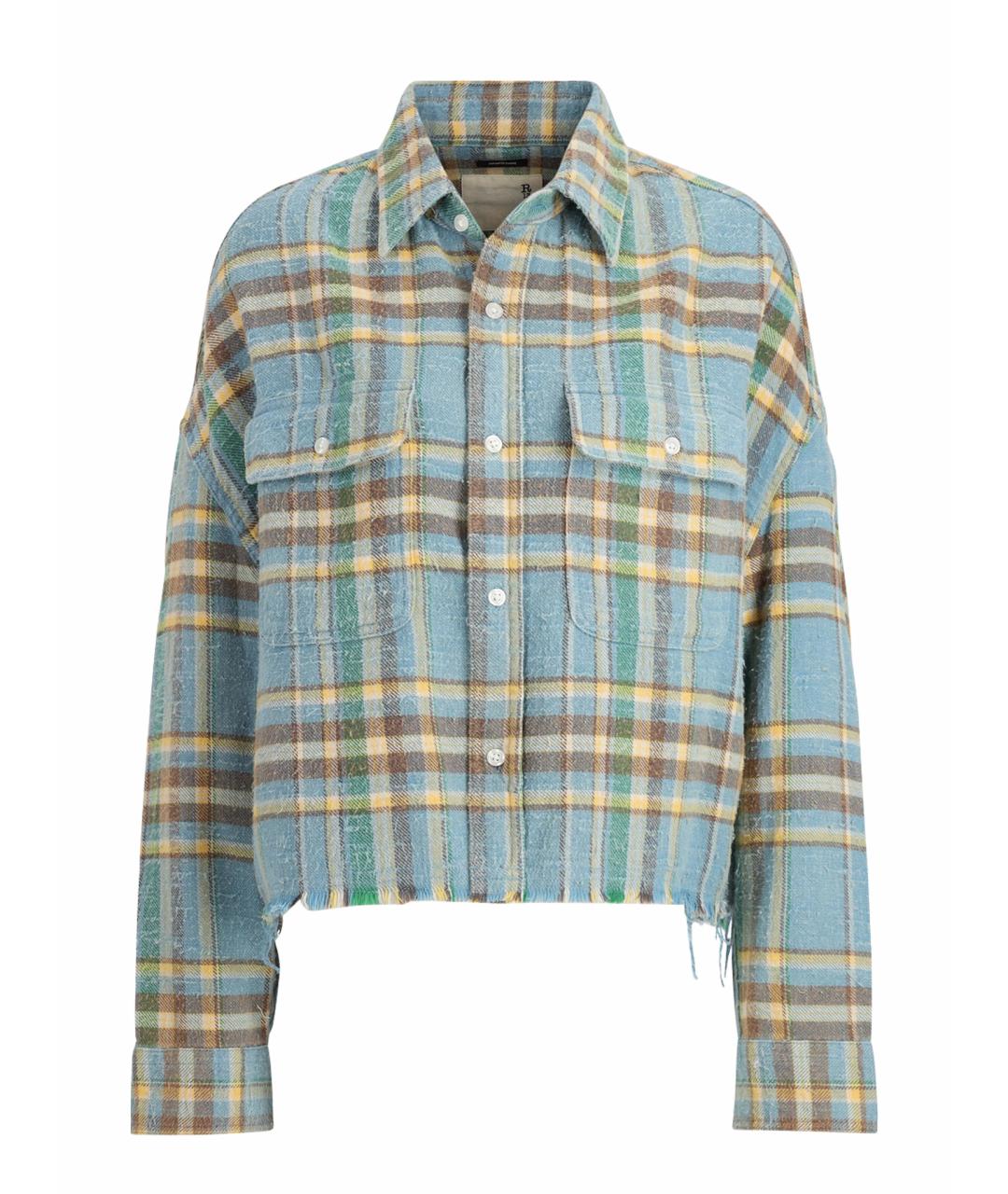 R13 Мульти хлопковая рубашка, фото 1