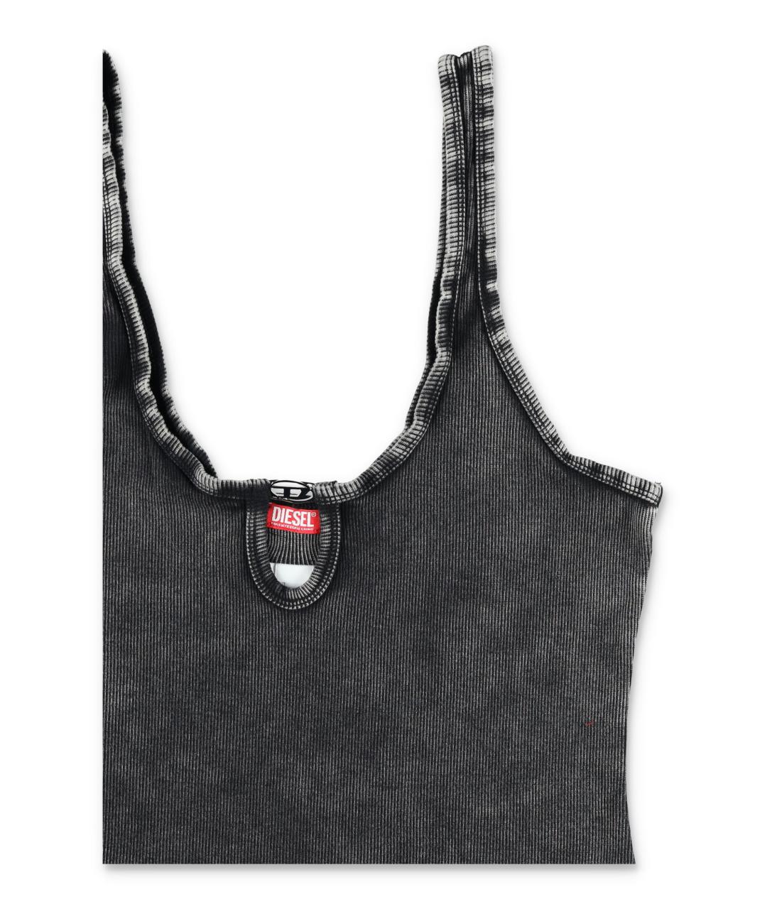 DIESEL Черное хлопковое боди, фото 2