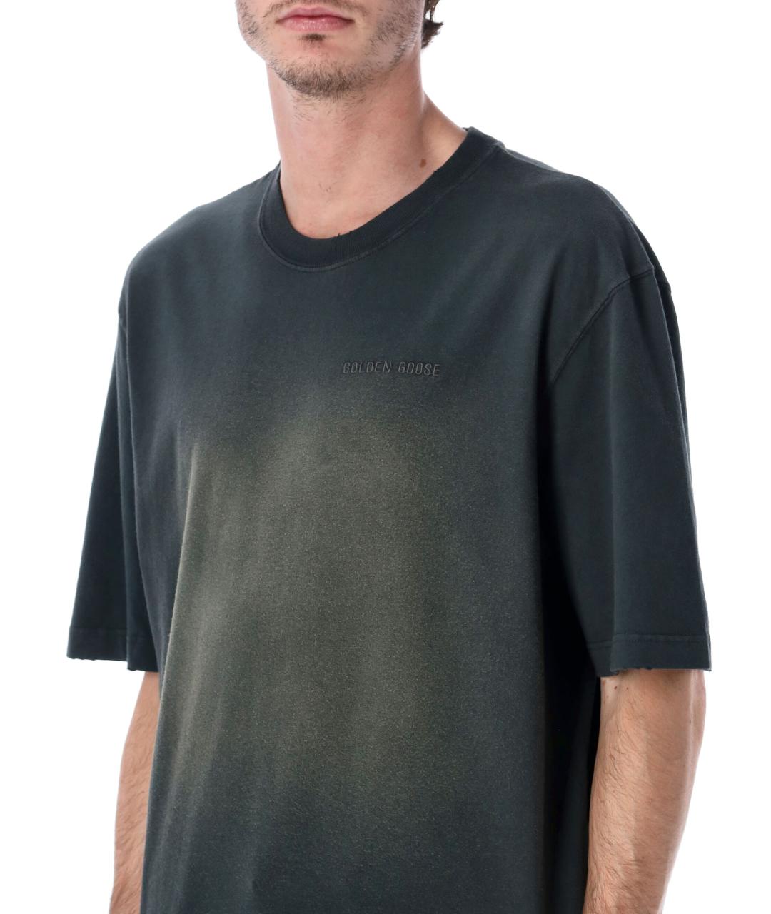 GOLDEN GOOSE DELUXE BRAND Хлопковая футболка, фото 3