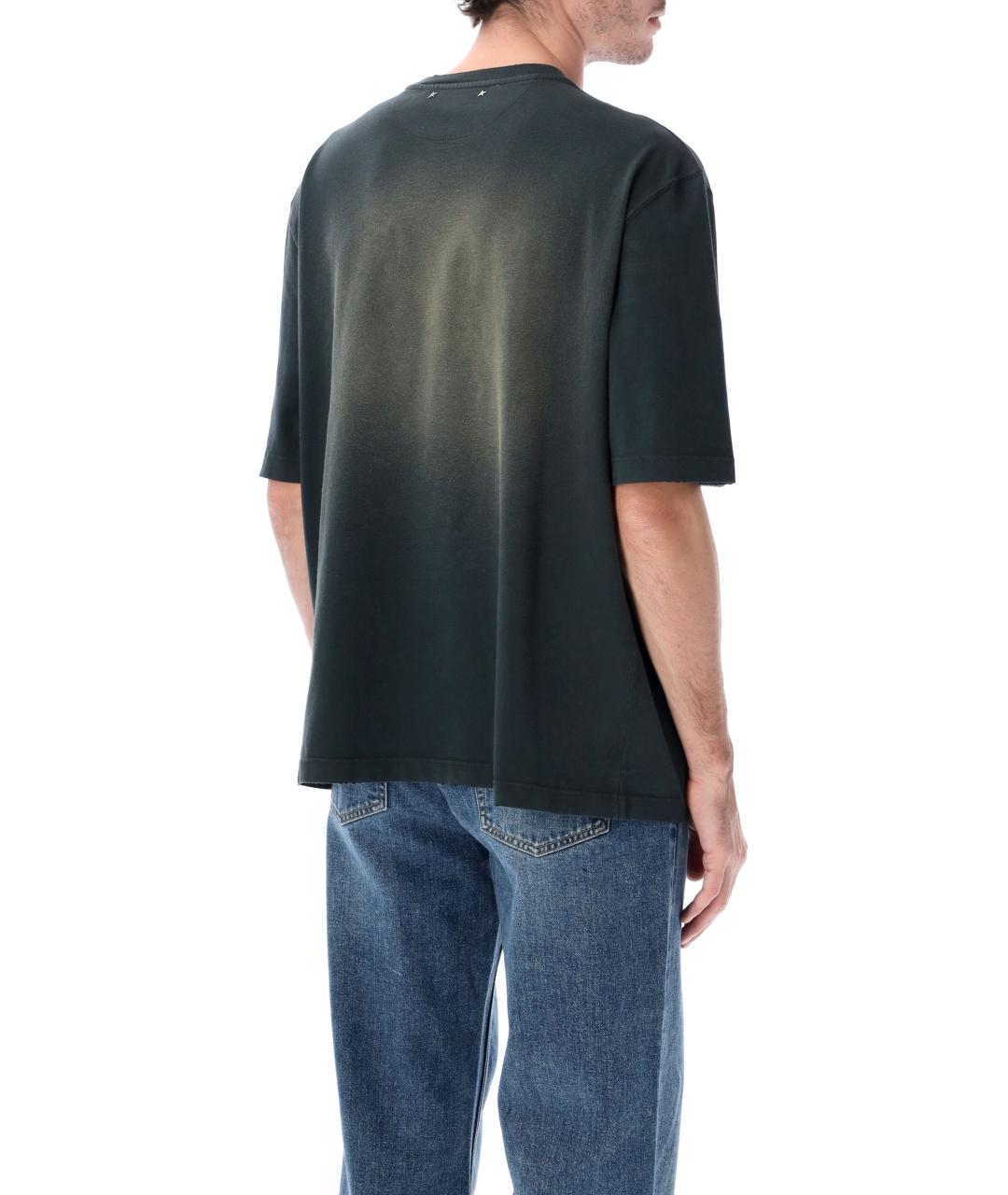 GOLDEN GOOSE DELUXE BRAND Хлопковая футболка, фото 2