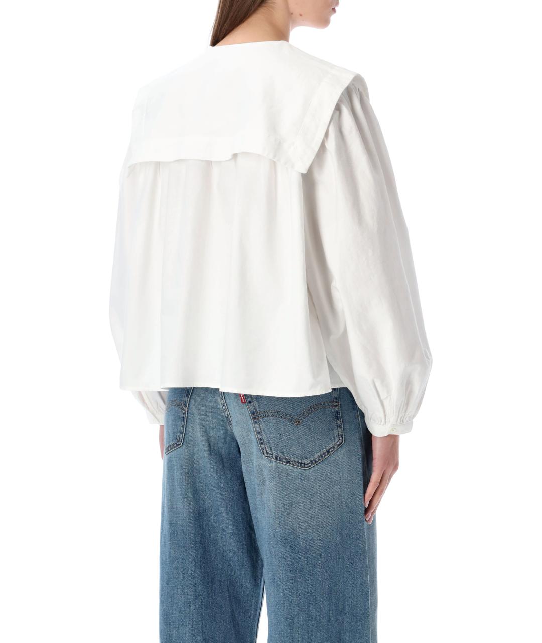 POLO RALPH LAUREN Белая хлопковая рубашка, фото 3