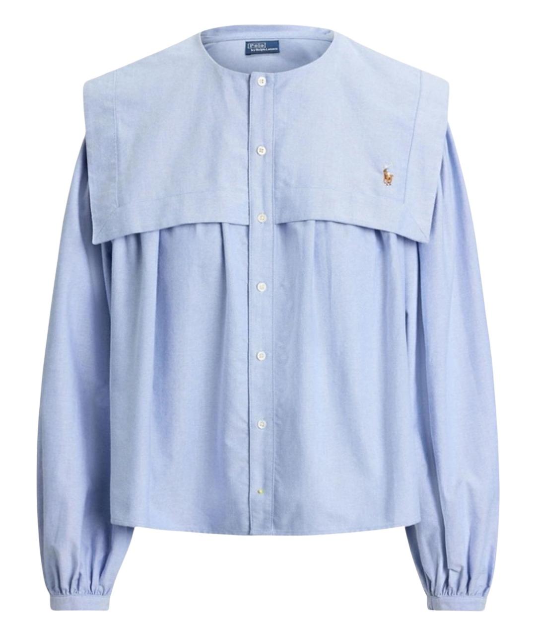 POLO RALPH LAUREN Голубая хлопковая рубашка, фото 1