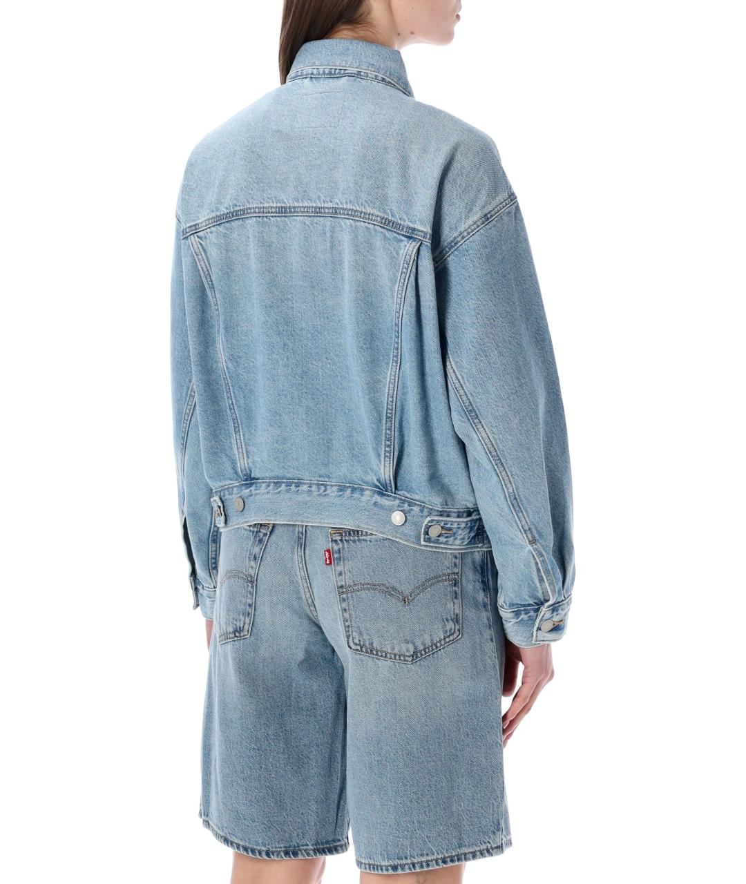 LEVI'S Синяя деним куртка, фото 3
