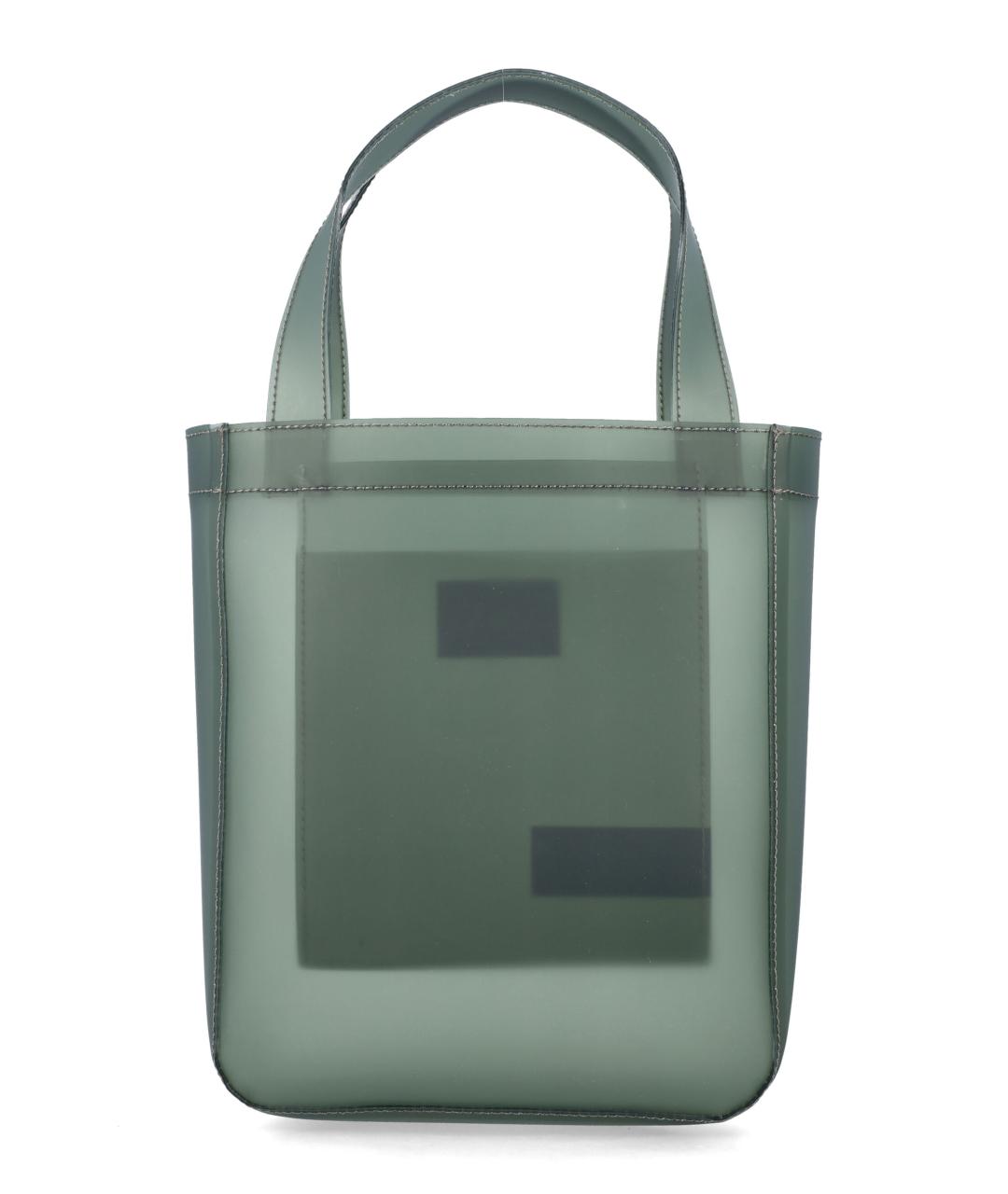 A.P.C. Хаки синтетическая сумка тоут, фото 3