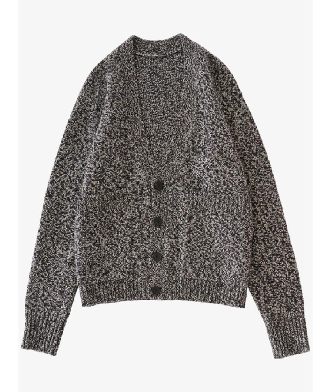 STUDIO NICHOLSON Серый шерстяной кардиган, фото 1