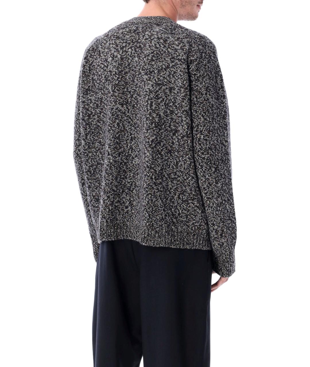 STUDIO NICHOLSON Серый шерстяной кардиган, фото 2