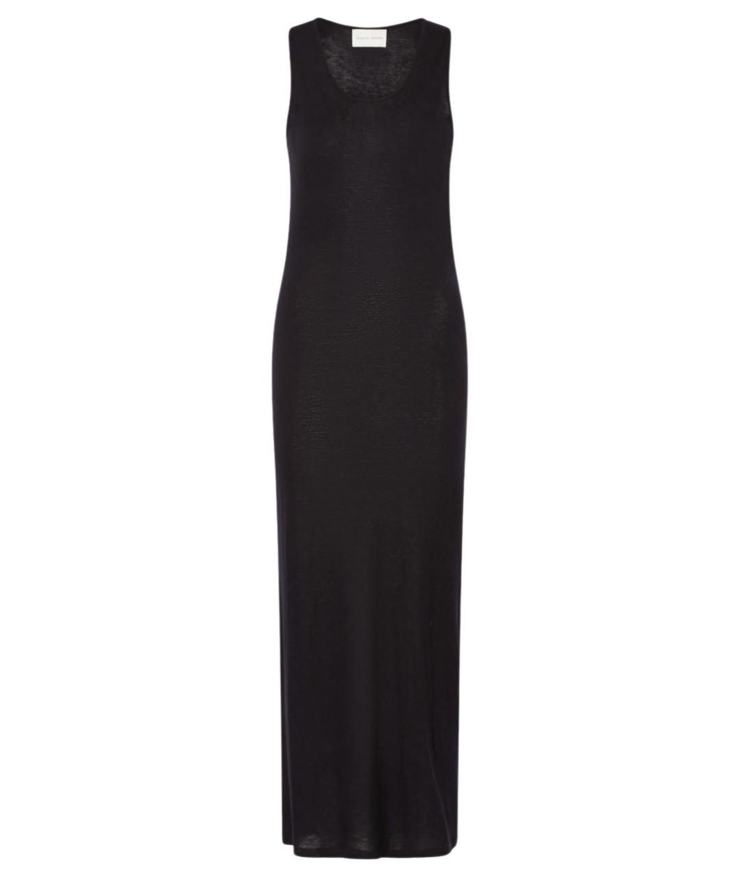 LOULOU STUDIO Черное вискозное платье, фото 1