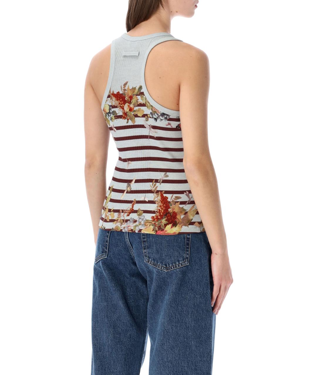 JEAN PAUL GAULTIER Мульти хлопковая майка, фото 3