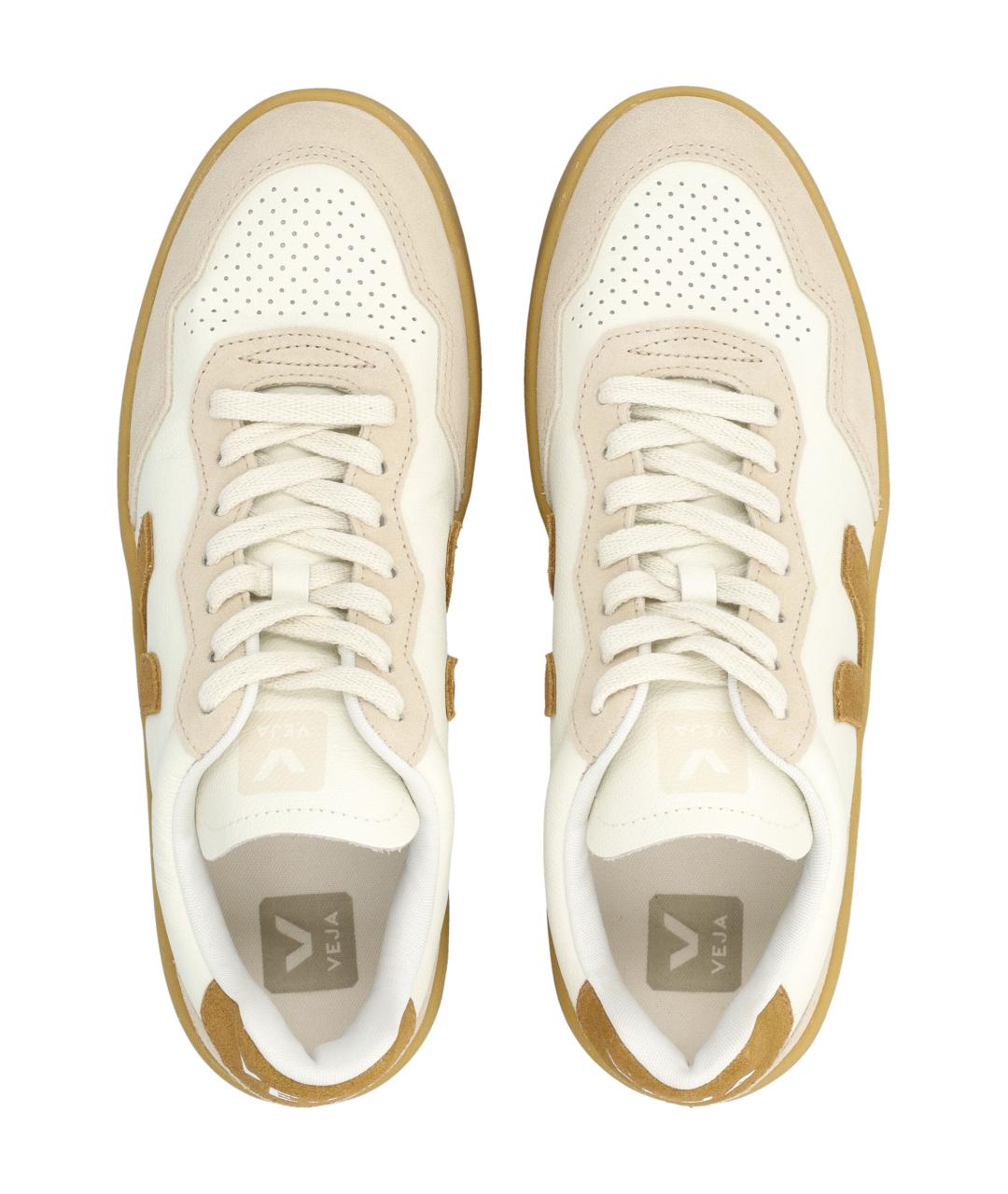 VEJA Салатовые кожаные кеды, фото 2