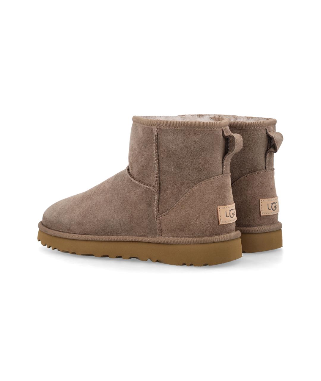 UGG AUSTRALIA Бежевые замшевые ботинки, фото 4