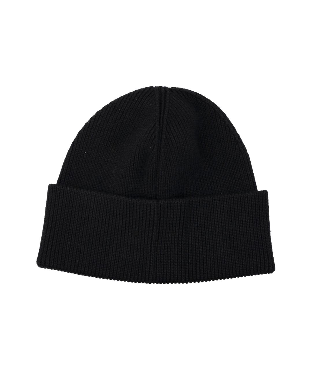 MARINE SERRE Черная шерстяная шапка, фото 2