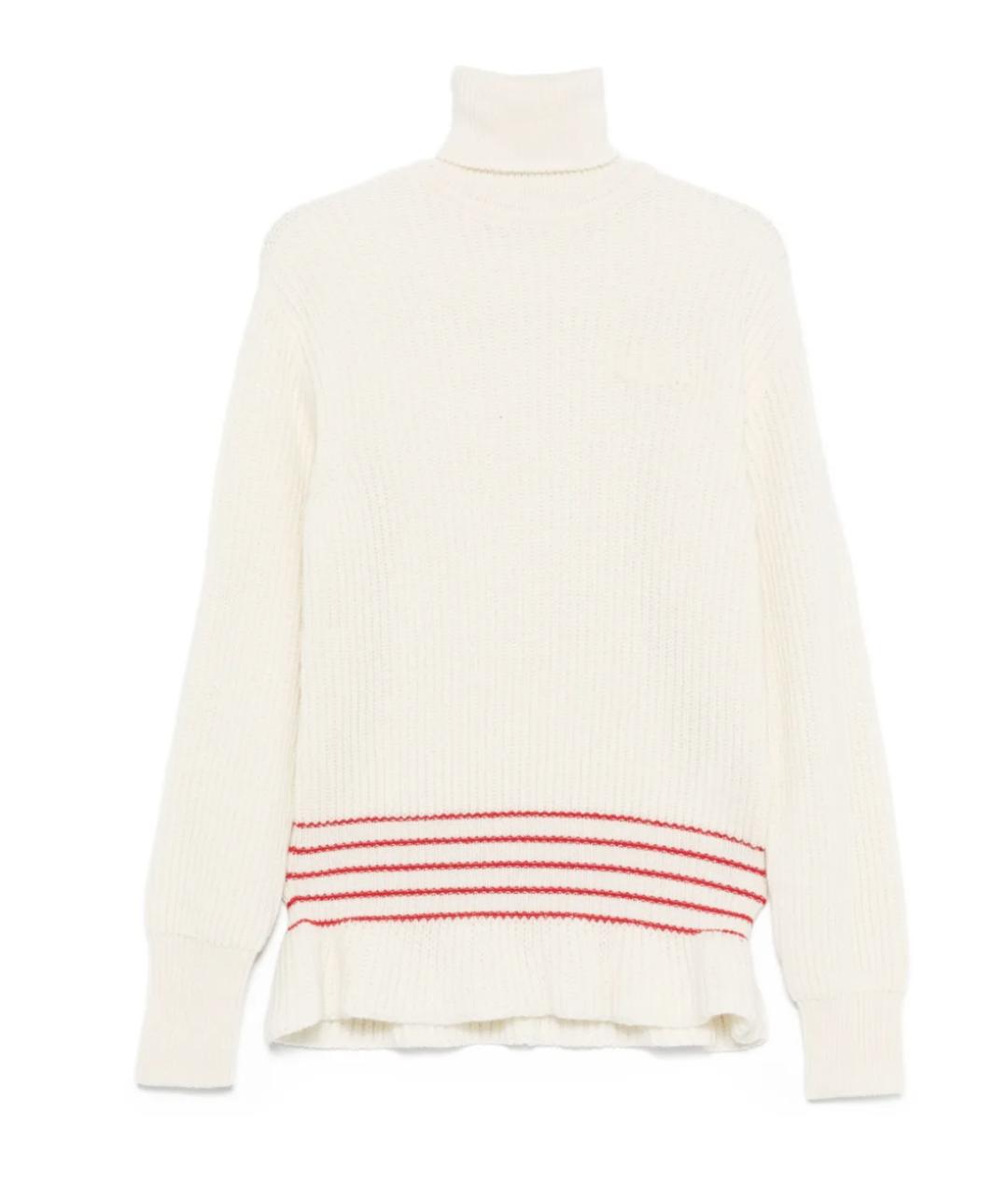 CHLOE Белый шерстяной джемпер / свитер, фото 1