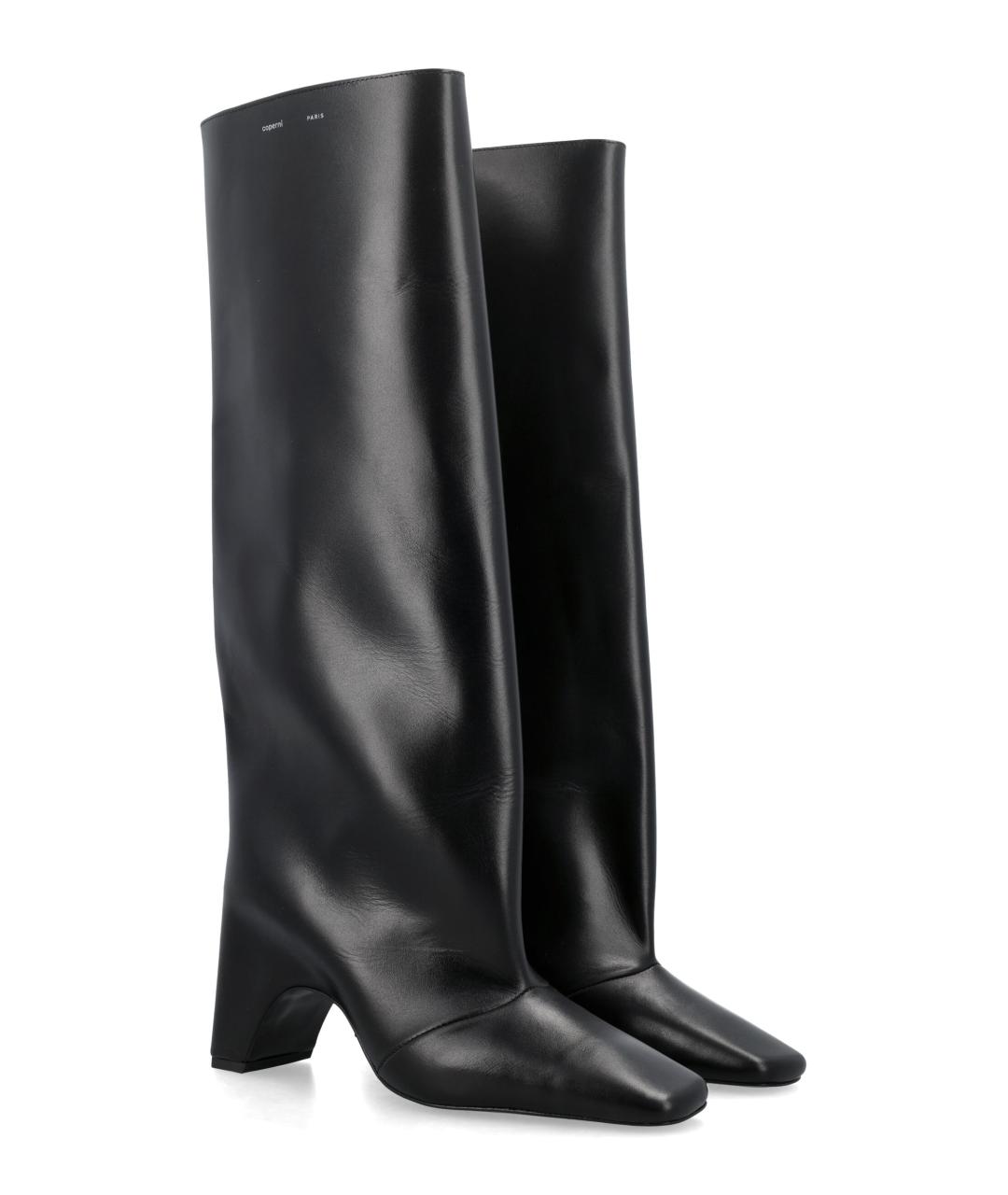 COPERNI Черные кожаные сапоги, фото 2