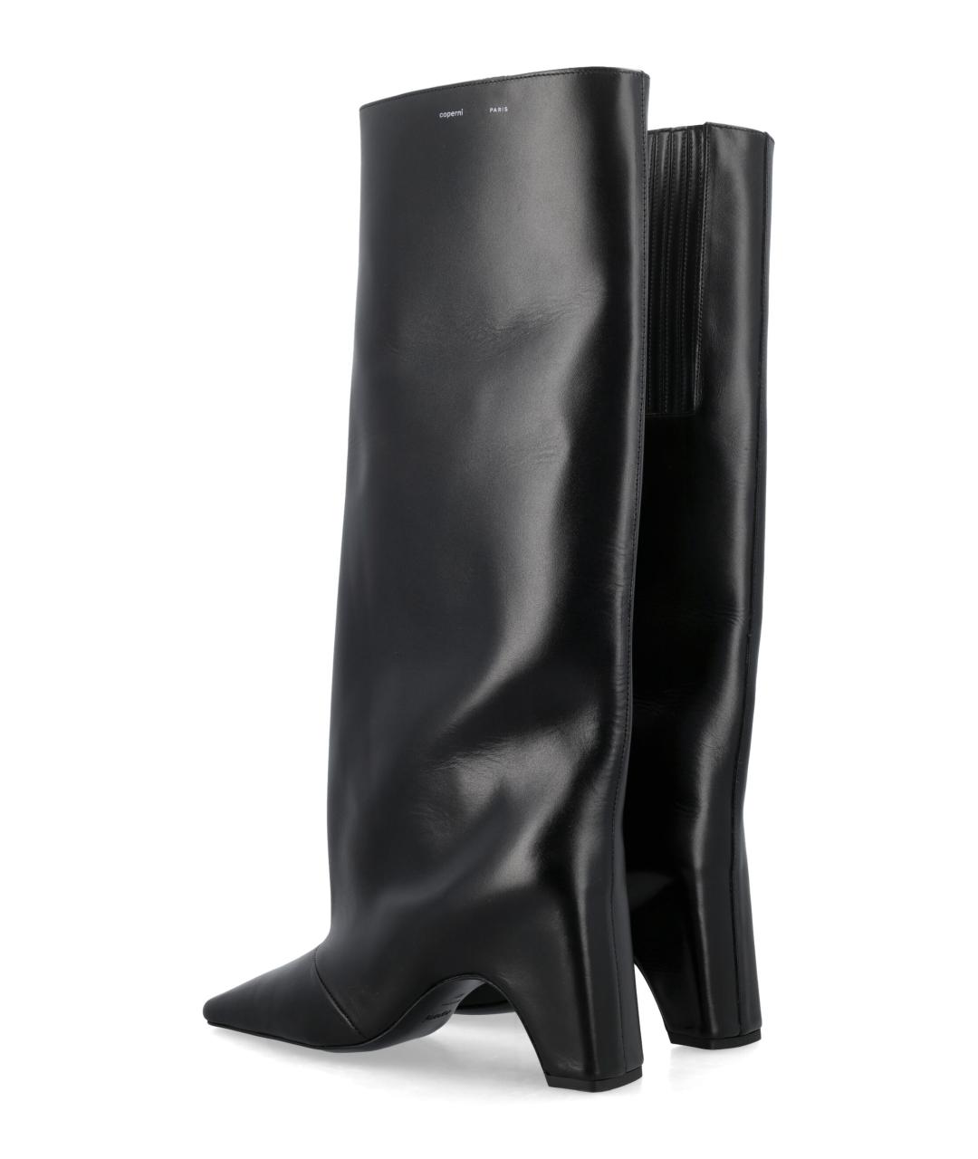 COPERNI Черные кожаные сапоги, фото 4