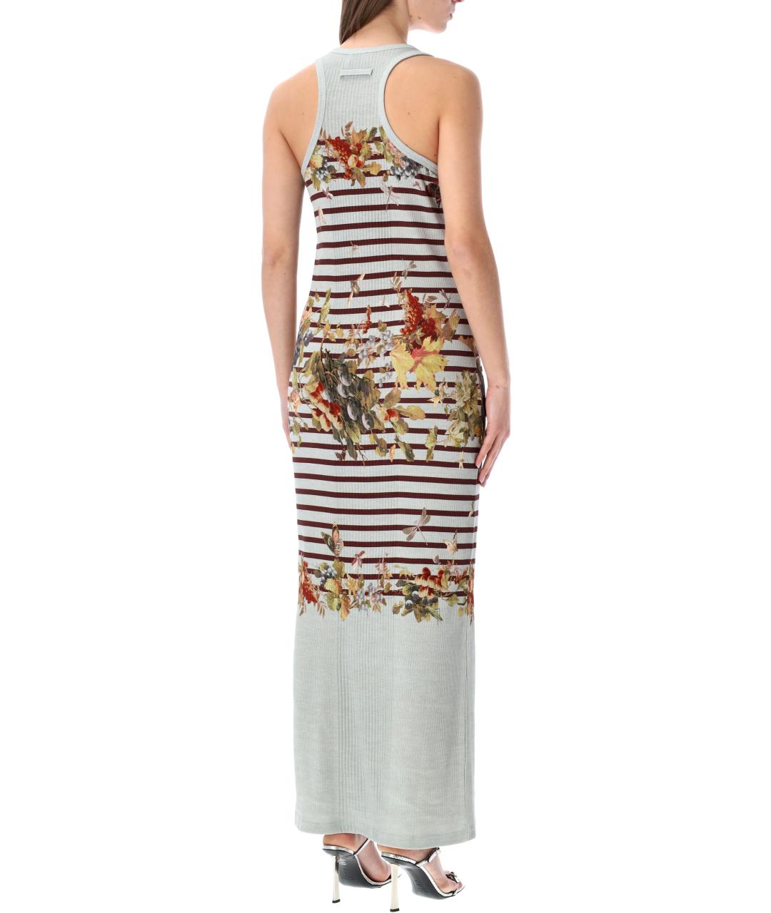 JEAN PAUL GAULTIER Мульти хлопковое платье, фото 3