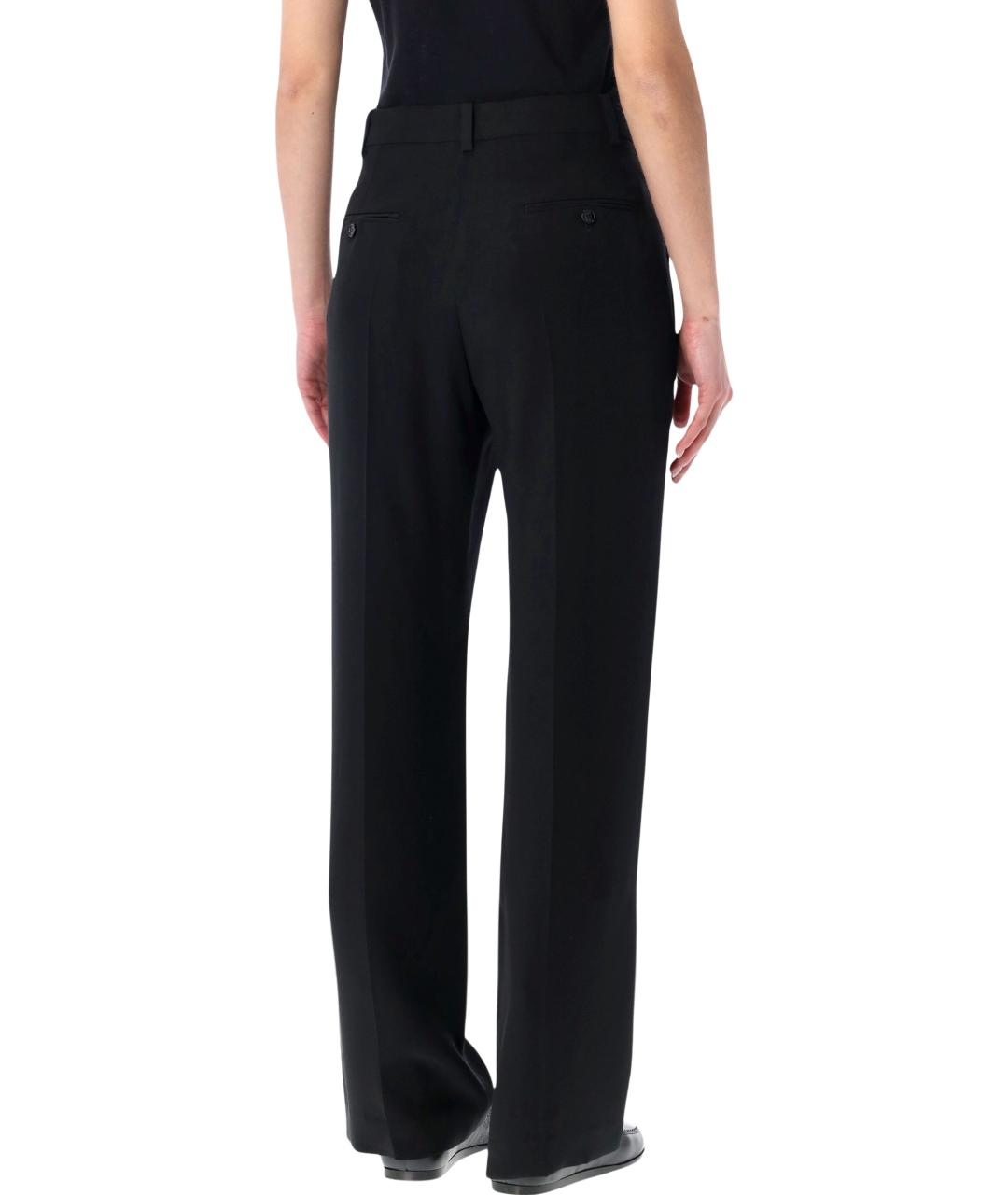 ISABEL MARANT Черные ацетатные прямые брюки, фото 2