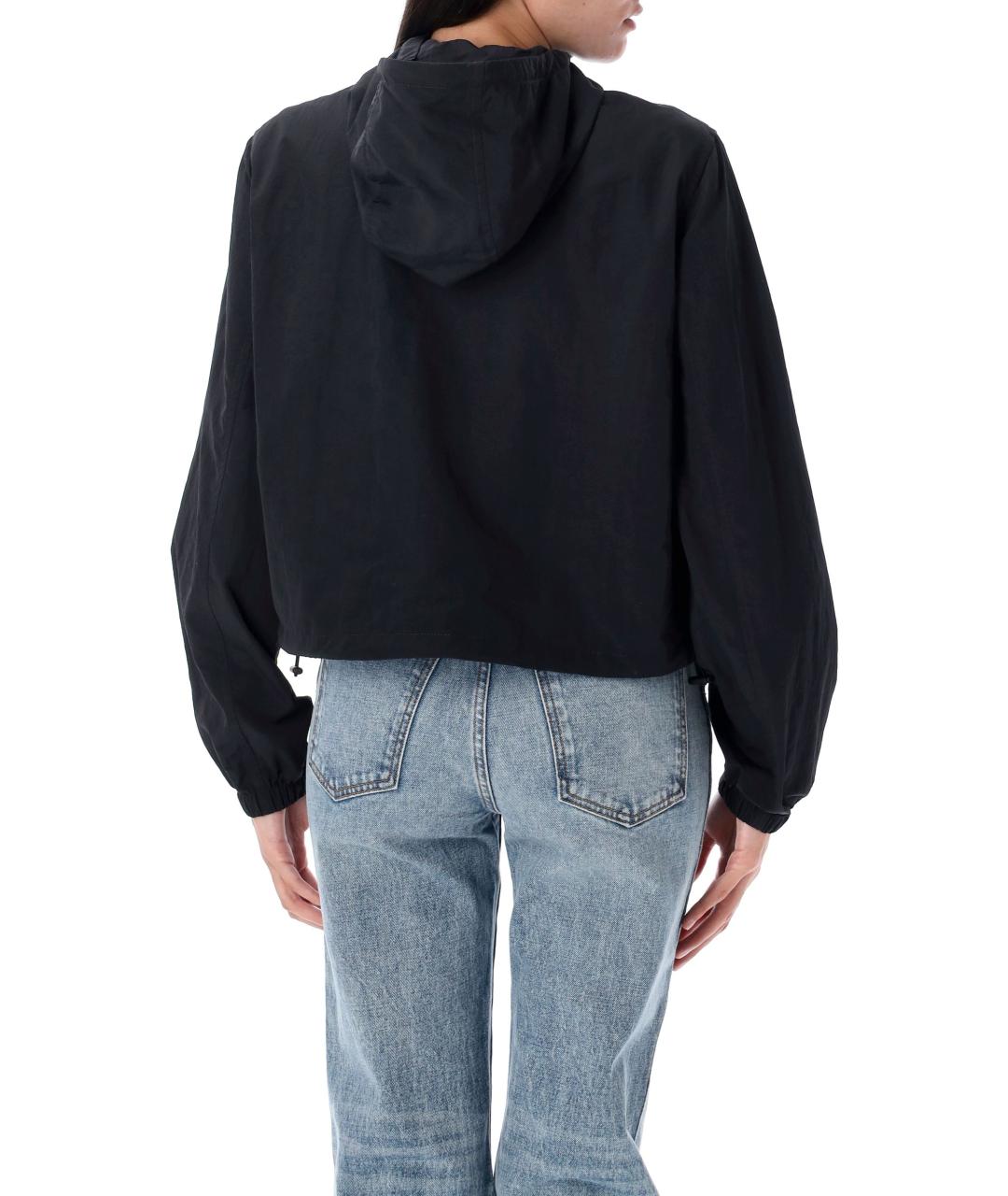 BURBERRY Черная полиамидовая куртка, фото 3